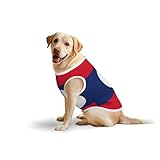 Lässige Stretch-Haustierweste mit Flagge von Laos, bequeme Baumwolle, Hunde-Sweatshirt, Pullover...