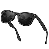 Opssaker Sonnenbrille Herren Polarisiert Eckig Sonnenbrillen Damen Retro UV400 Schutz für...