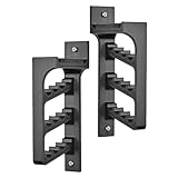 Alasum 2 Stück Bogenschießen Wandhalterungen für Wettkampfbögen und Pfeile Platzsparend Stabile...