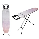Vileda Diamond Bügelbrett | Höhenverstellbarer Bügeltisch mit titanbeschichtetem Bezug | Für...