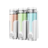 Wandspender, manuelle Pumpe, leicht zu befüllen, 3-teiliges Set, auslaufsichere Konstruktion,...