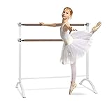 Klarfit Ballettstange, Freistehende Ballettstange für Zuhause, Barre, Tanzstange für Ballet,...