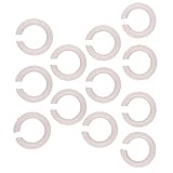 NONDK 12-Teiliger Lampen Schirm, Loch Konverter E27 zu E14, Lampenschirm Ring Reduzierer zum...