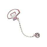 Damenkorsagen Sport Stil Mode Personalisierte Basketball Rahmen Basketball Brosche Kreatives Design...