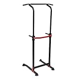 Power Tower Freistehend 165-210cm Höhenverstellbar, Multifunktionale Kraftstation mit...