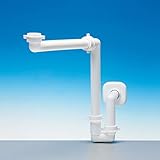 Lira A.1115.01 Siphon für Badezimmer, 1 Zoll / 2,54 cm