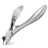FERYES Nagelzange, Kopfschneider Fussnagelzange Präzision Nagelschere Fußnagelzange für Dicke...