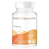 Ester C Komplex - mit Vitamin C + Bioflavonoide + Acerola + Hagebutten-Extrakt + Rutin - 90...