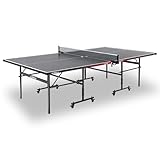 JOOLA Tischtennisplatte Nova 100A – Outdoor Tischtennisplatte wetterfest klappbar mit Netz &...