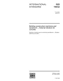 ISO 18652:2005, Building construction machinery and equipment - External vibrators for concrete