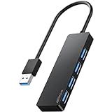 ANYPLUS USB Hub 3.0, 4 Port USB-Hubs, tragbarer USB Splitter Mini USB Verteiler für Desktop,...