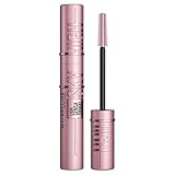 Maybelline New York Schwarze Wimperntusche für extrem lange Wimpern, Lash Sensational Sky High...