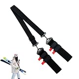 beejune Tragegurt für Ski, Ski Tragehilfe, Ski Carrier Strap, Verstellbare Schultertrageträger,...