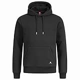 Höhenhorn 27G4 Janga Hoodie Herren Kapuzen Pullover Hoody Schwarz M