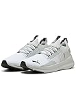 PUMA Unisex SOFTRIDE Symmetry FUZION Straßen-Laufschuh, White-COOL Light Gray Navy, 43 EU