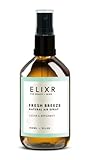 ELIXR Airspray Fresh Breeze 100ml I Zeder Bergamotte I mit 100% naturreinen ätherischen Ölen I...