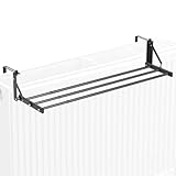 Handtuchhalter Heizkörper Aus ABS Und Carbonstahl, Ausziehbarer Wäscheständer Heizung,...