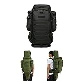 SJASD Taktischer Gewehrrucksack,wasserdichte Militar Rucksack Wanderrucksack Mit Gewehrhalter,...