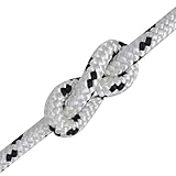 Kratzbaum Seil Festmacher Rope,Flechtleine Bootsseil Polyester 6 mm 500 m Weiß,Für...