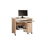 MAJA Möbel Office EINZELMODELLE Schreib-und Computertisch Sonoma-Eiche, Abmessungen (BxHxT): 94 x...