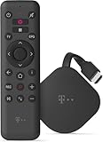 Telekom MagentaTV Stick 4K UHD/Android TV Stick - Free- und Live Fernsehen, Sprachfernbedienung...