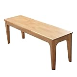 Generisch Holzbank Rustikal, Akzent-Sitzbank aus Massivholz – 100/120/150 cm, Stabile Schuhbank...