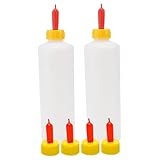 UPKOCH 2 Sätze Schwankungsflasche Kleiner Tiermilch ziegenmilch milchflasche Lammmilch Ziege...