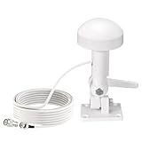 Bingfu Boot Marine GPS Navigation Externe Antenne 5 m Kabel mit Halterung kompatibel mit Boot Schiff...