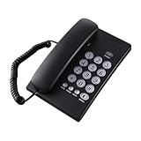 Schnurgebundenes Festnetztelefon, große Tasten, Festtelefon für Büro, Zuhause, Hotel, Badezimmer,...