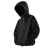 Zilosconcy Regenjacke Herren Winddicht Wasserdichte Trekkingjacke Warm Atmungsaktiv Herbstjacke...