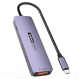 YINGhhh USB C Hubs 10Gbps 3.2 Expansion Dock PD100W 140W Charging 4K HDTV Output for Laptop Mobile...