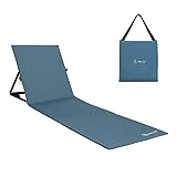 Homecall Strandmatte mit Rückenlehne - (Blau)