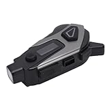 Xiuganpo Helm Wireless Earphone, Intelligente Geräuschreduktion Motorradwasser -Helm -Helmkamera...