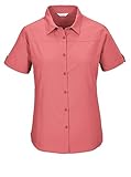 killtec Damen Funktionsbluse Kurzarm/Bluse KOS 1 WMN WVN SHRT, Pearl Rose, 38, 42840-000