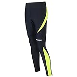Airtracks Herren Thermo Laufhose Lang Pro - Winter Funktions Running Tight - Warm - Atmungsaktiv -...