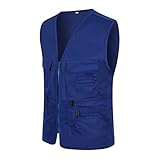 Laufbekleidung Herren Herren Casual Outdoor Arbeit Angeln Reisen Foto Cargo Weste Jacke mehrere...