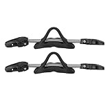 2 Stück Tauchflossenriemen, verstellbare Schnellverschluss-Schnalle, universeller...