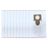 Besttoolifes 5-lagige Vlies-Staubsauger-Ersatzbeutel, Vlies-Staubbeutel für trockene und feuchte...