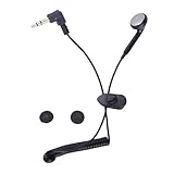 Kopfhörer nur auf Einer Seite – kabelgebundene Mono-Kopfhörer, 3,5 mm, isoliert die Knospen im,...