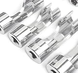 Flewdart Steckschlüssel für Lambdasonde 3/8 16 mm, lambdasonden-stecknuss 3/8' 16 mm Sechskant...