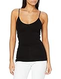 Vero Moda NOS Damen Top VMMAXI MY SOFT V SINGLET NOOS, Schwarz (Black), 42 (Herstellergröße: XL)