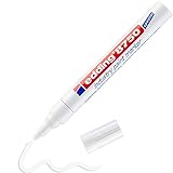 edding 8750 Industrie Lackmarker - weiß - 1 Stift - Rundspitze 2-4 mm - Lackstift zum Beschriften...