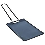 KICHOUSE Teppanyaki Fleischplatte Eisen Grillpfanne Grillpfanne Eisen Steakpfanne Outdoor Backblech...