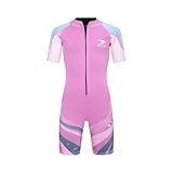 ZCCO Neoprenanzug Kinder, Kids Neoprenanzug 2.5mm Neopren Thermal Badeanzug, Neopren Front Zipper...