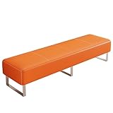 Wartezimmerbank aus PU-Leder, für Büro, Gästezimmer, Empfang und Lobby, gepolstert,...