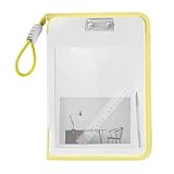 Klarsicht-Buchhülle - Schülerbuchtasche | A4 Dokumententasche | Wasserdichter Organizer Mit...