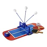 Tischtennisausrüstung – Tischtennisschläger-Set, tragbar, interaktives Spiel für die Familie,...