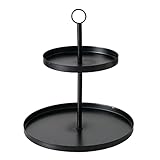 Boltze Samina Etagere schwarz 32cm (1 Stück)