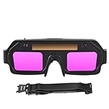 Schweißbrille für Herren, Schutzbrille, UV-Schutz, blendfrei, 3-stufige Dimmbrille für...