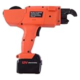 Elektrische Bindegerät, Elektrische Rebar Bindemaschine mit Werkzeugkoffer, 2 Lithium-Ionen-Akku,...